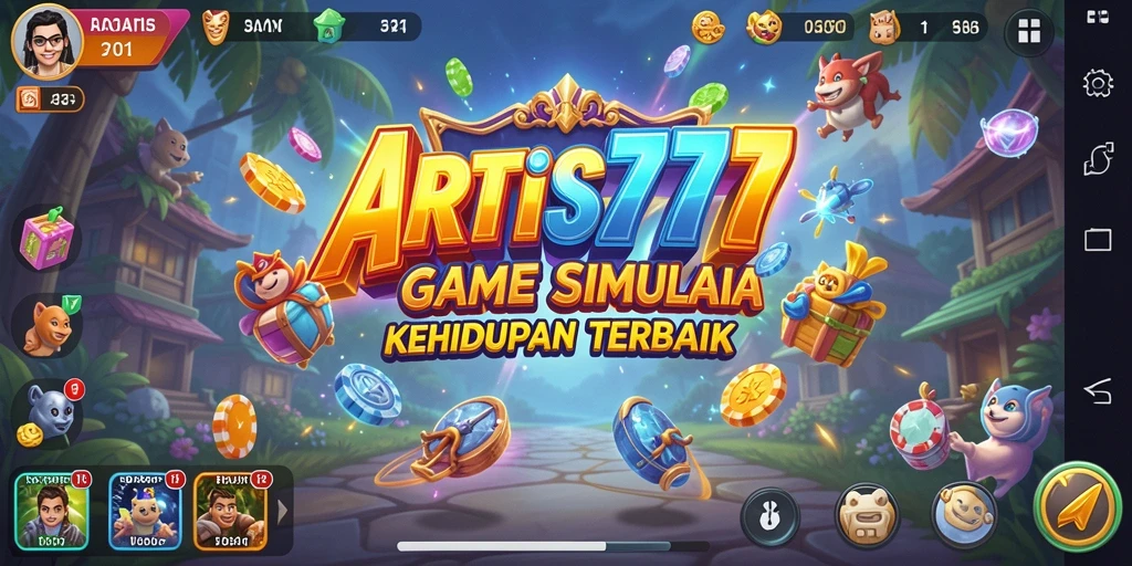 Tampilan gameplay menarik dari ARTIS777 dengan aktivitas simulasi.