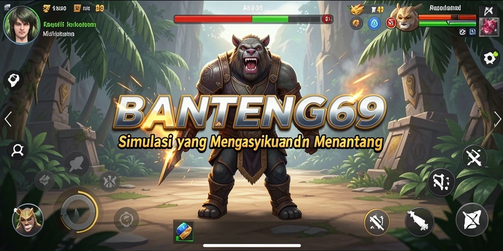 Tampilan gameplay BANTENG69 yang menarik dan mengasyikkan.