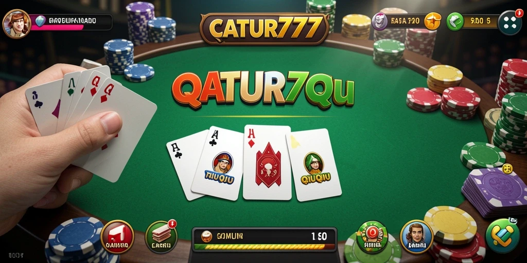 Tampilan gameplay seru CATUR777 yang membuat ketagihan.