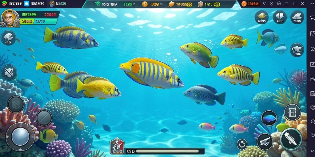 Tampilan gameplay IBET899 yang seru dan penuh aksi Tembak Ikan.