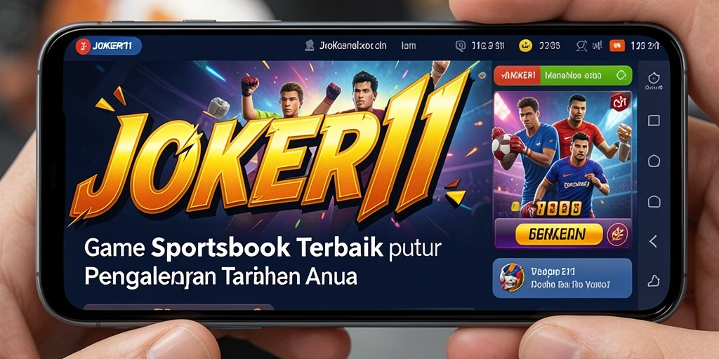 Screenshot utama JOKER11 menampilkan fitur taruhan langsung yang menarik.
