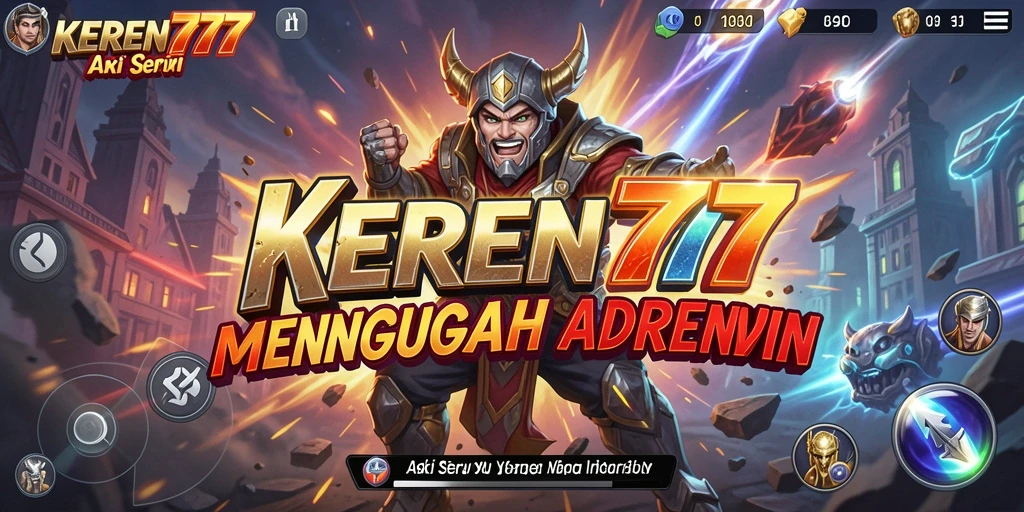 Screenshot KEREN777 menunjukkan aksi pertarungan yang mendebarkan.