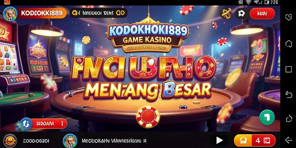 Gameplay seru dan menegangkan dalam KODOKHOKI889, penuh dengan peluang menang.