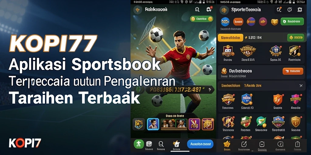 Screenshot tampilan gameplay aplikasi Sportsbook KOPI77 yang menarik.