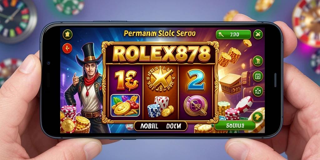 Screenshot utama ROLEX878 menampilkan grafik Slot yang menakjubkan dan gameplay menarik.