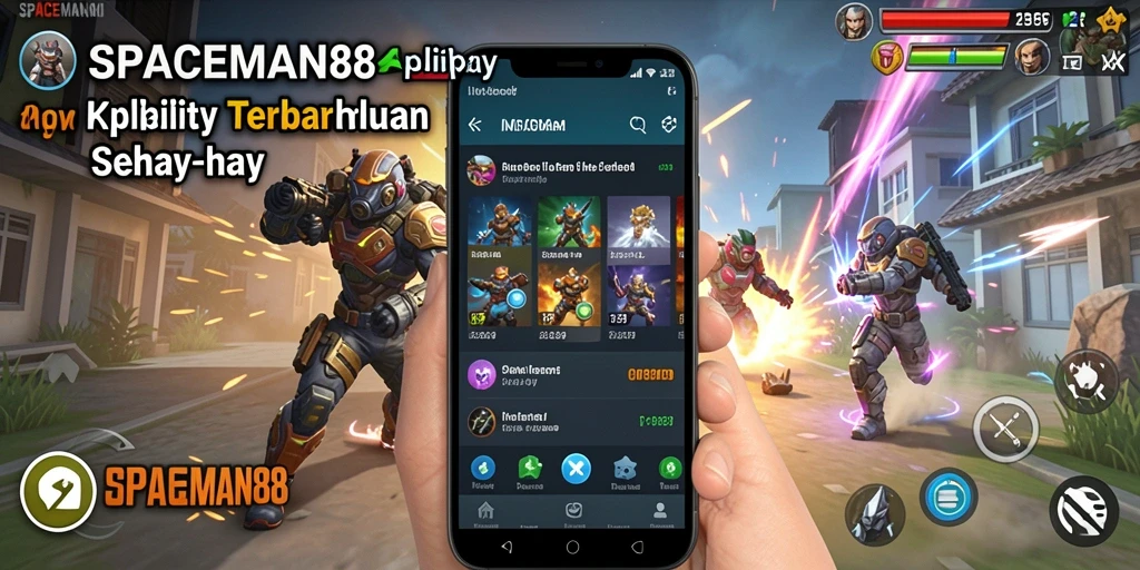 Tampilan antarmuka utama SPACEMAN88 dengan fitur Utility yang lengkap.
